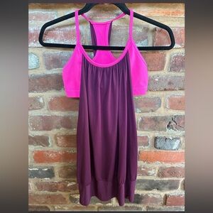 Lululemon Pink and burgundy tank